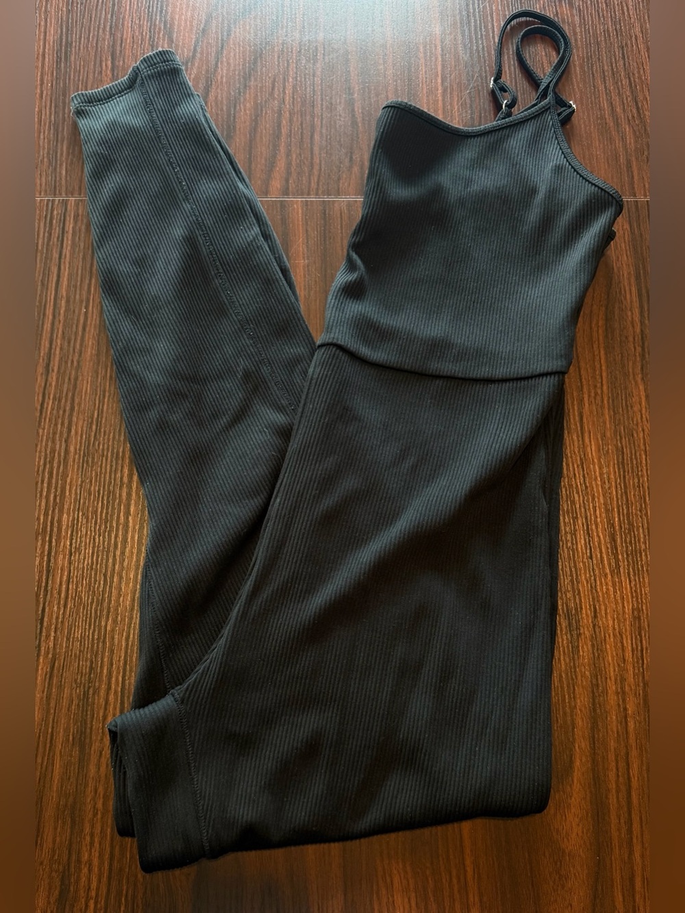 Wild Fable Women’s Black Ribbed Jumpsuit - One-Piece Size XXL